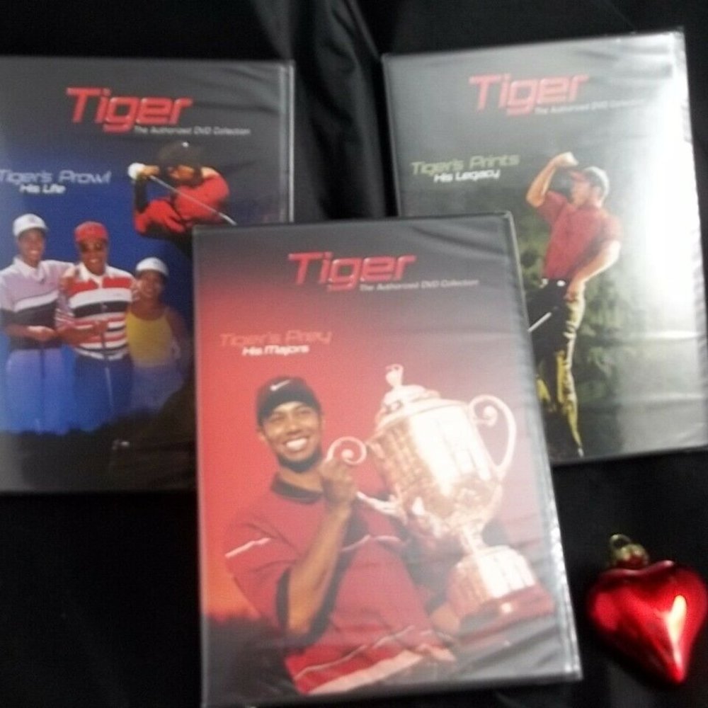 Tiger:The Authorized DVD Collection-1 Lot of 3-NEW